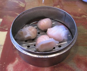 shrimp dumplings (Oriental East, Silver Spring, MD)