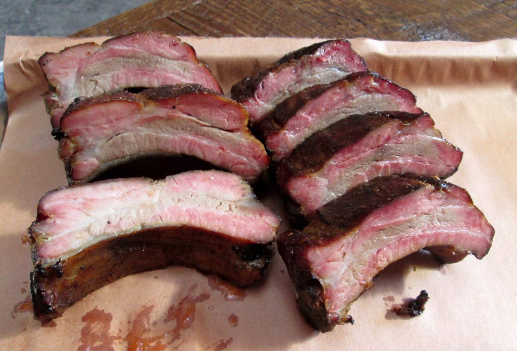 the baby back ribs