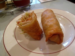 egg rolls (Lo's Restaurant, Fairfax, VA) 