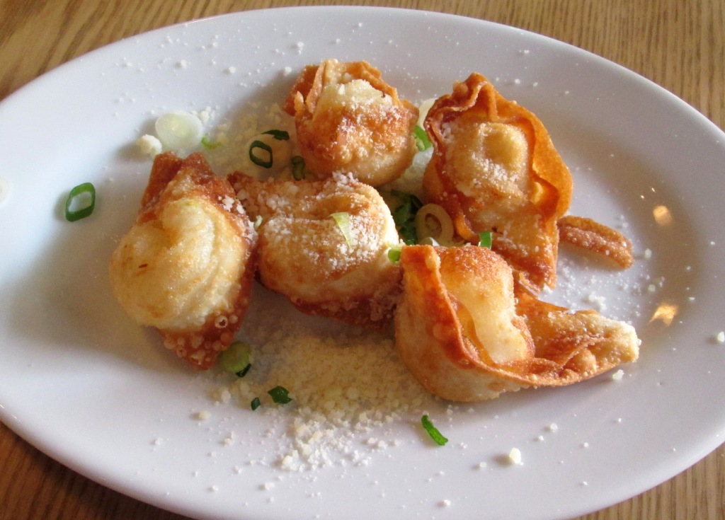 the Crab Rangoon Fried Wontons (at Brooklyn Wok Shop)