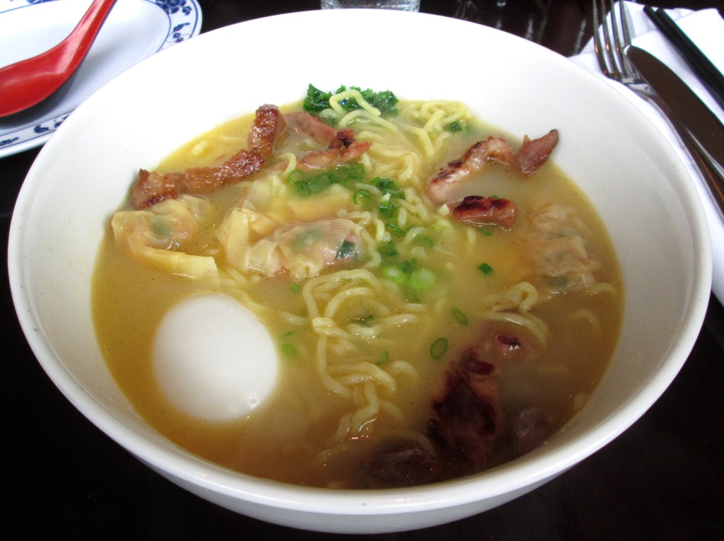 the Wonton Soup (at Talde)