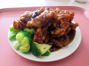 a hegemonic plate of General Tso's Chicken