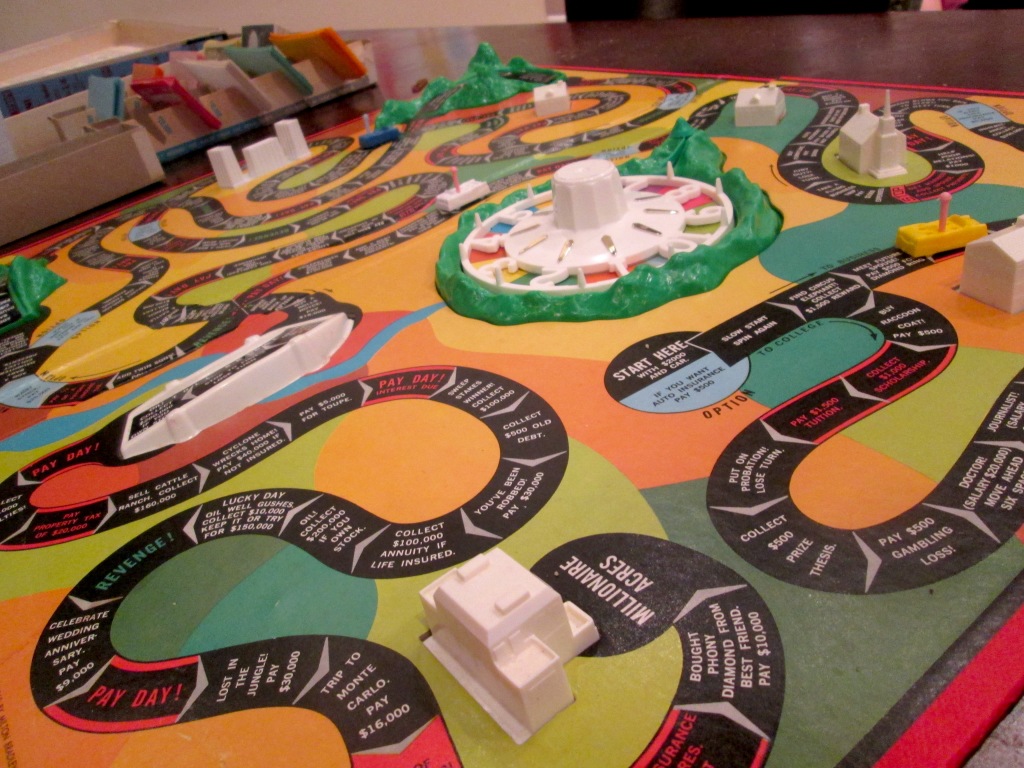 The Game of Life game board at Buzz Bakery - Alexandria 
